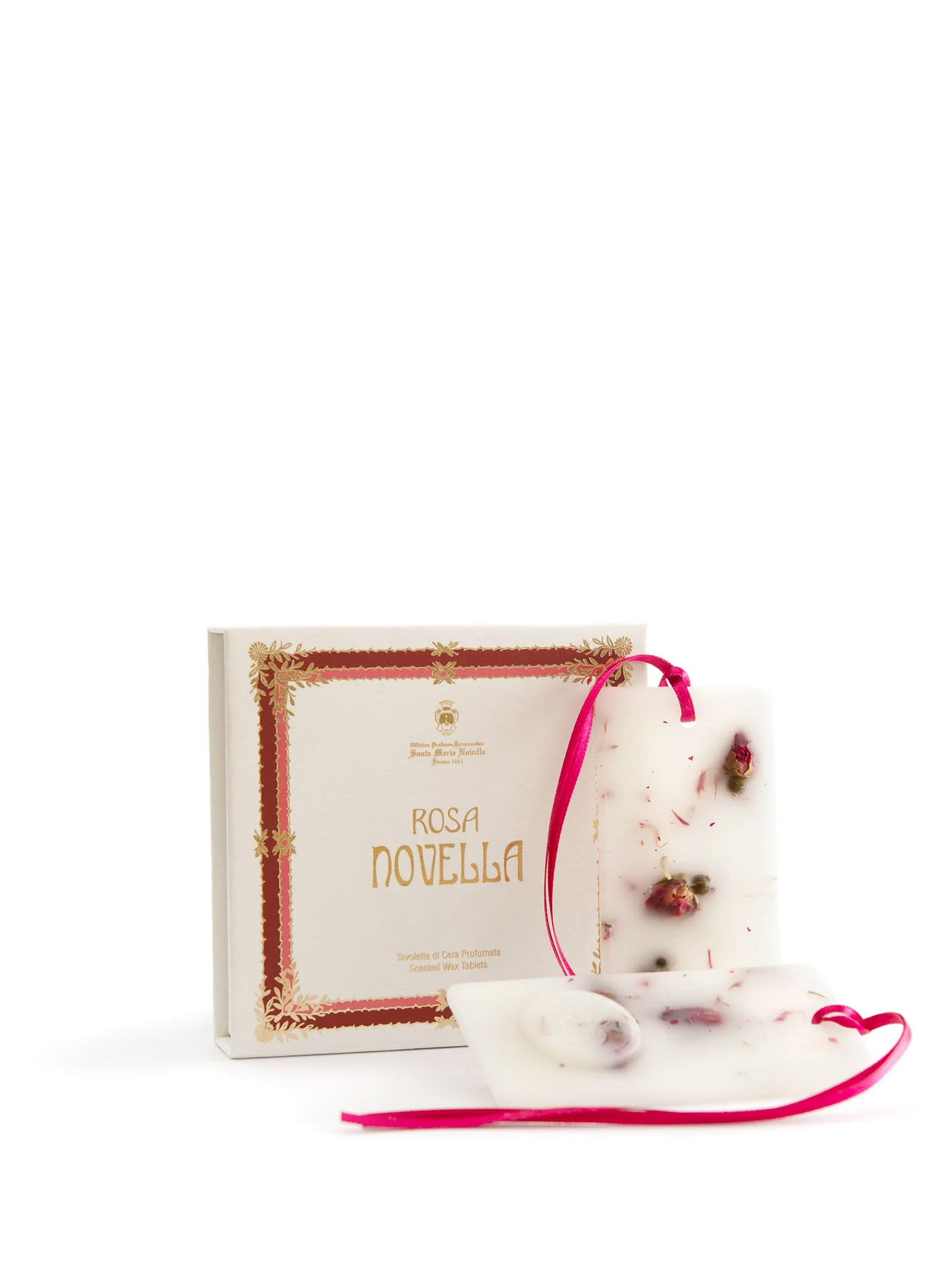 OFFICINA SANTA MARIA NOVELLA TAVOLETTE IN CERA PROFUMATA ROSA gardenia 2 x 30g