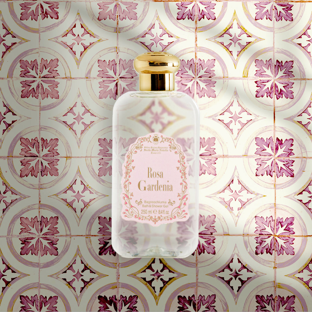 OFFICINA SANTA MARIA NOVELLA BAGNOSCHIUMA ROSA-GARDENIA 250ml